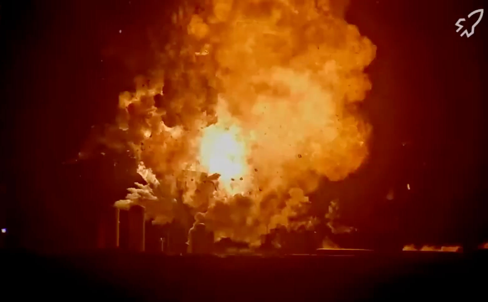 SpaceX Starship 36 Explosion at mid-air during test flight over launch site