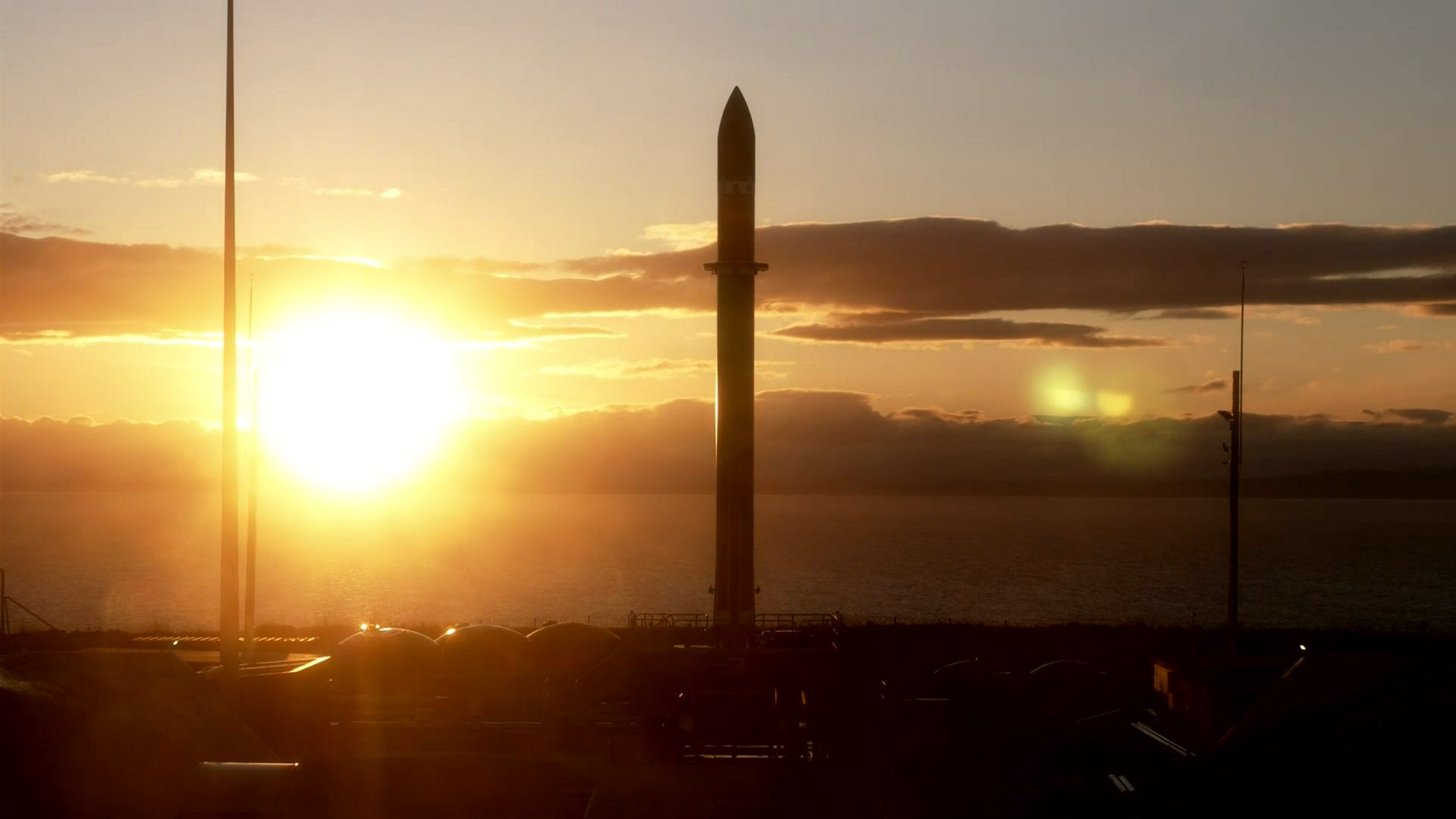 Rocket Lab’s Electron rocket prepared for launch at Māhia Peninsula for the ‘Symphony in the Stars’ mission
